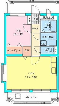 i-serene大橋の物件間取画像